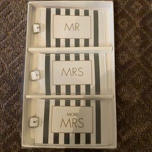 Set of Three Luggage Tags